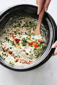 slow cooker queso blanco dip white