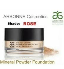 arbonne loose powder foundation for