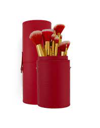 cosmetic brush red mink stylez beauty