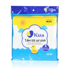 Tấm lót sơ sinh Kiza 30 tờ - Kidsplaza.vn