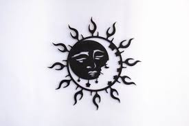 Sun And Moon Wall Art Svg Cut File By