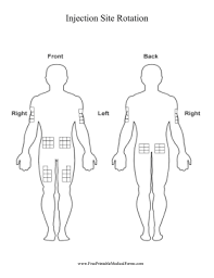 Use This Printable Chart Of The Human Body To Track