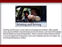 Persuasive Essay  Mothers Against Drunk Driving   Final Draft To     position argument essay essay proposal outline  Drunk Driving Essay