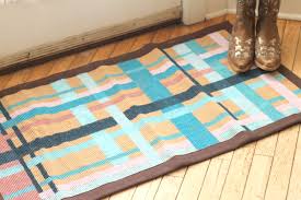 painted plaid rug angie holden the