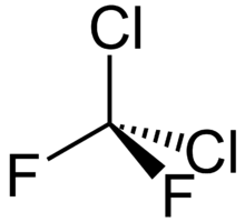 Image result for Difluorodichloromethane (R12)