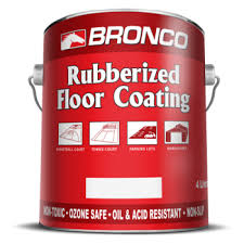 bronco rubberized floor coating globe