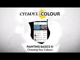 Citadel Colour Choosing Your Colours