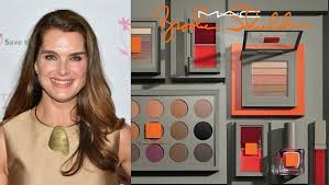 brooke shields collaborates with mac
