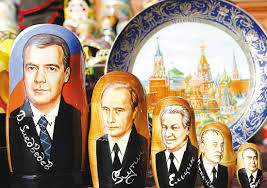 套娃上的俄罗斯和苏联领导人_手机新浪网