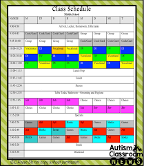 5 Examples Of Setting Classroom Schedules In Special