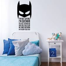 Which are your favorite batman quotes? Im Batman Quote Childrens Room Vinyl Wall Decal Playroom Decor Customvinyldecor Com