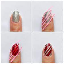 easy christmas nail art eclectic spark