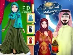 celebrate eid festival hijab makeup