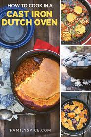 Cast Iron Dutch Oven Recipes Family Spice