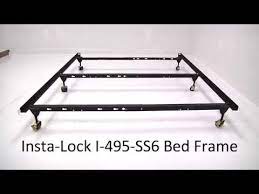 twin full queen bed frame setup