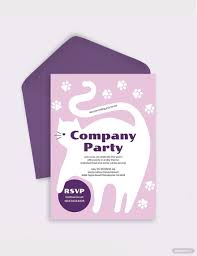 kitty party invitation in publisher