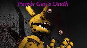 Afton family react to william's story. Fnaf Sfm Purple Guy S Death 2020 Youtube