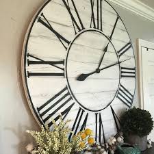 Clean Farmhouse Style Clock