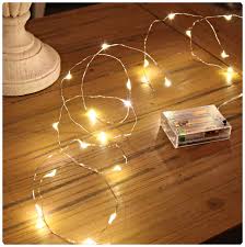 Amazon Com Sanniu Led String Lights Mini Battery Powered Copper Wire Starry Fairy Lights Battery Operated Lights For Bedroom Christmas Parties Wedding Centerpiece Decoration 5m 16ft Warm White Garden Outdoor