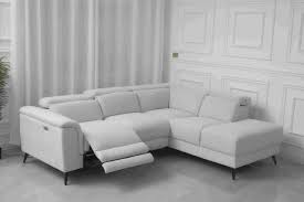 luigi chaise fabric recliner sofa in