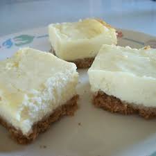 cheesecake bars recipe