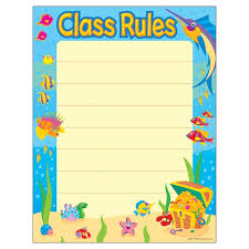 Class Rules Chart