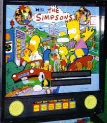 simpsons clic arcade cabinets