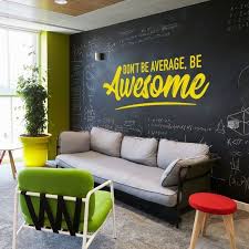Be Awesome Wall Decal Office Wall Art