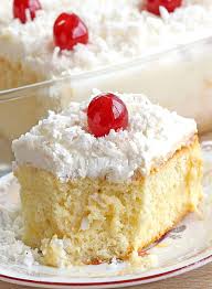 coconut cream poke cake recipe sugar