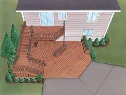 Building A Deck Sims House Plans