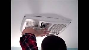 how to replace a bathroom fan light combo