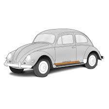 1952 1967 vw beetle left rocker panel
