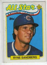 But it still might be surprising why his 1986 topps card in psa 10 condition may be worth more than guys like nolan ryan and rickey henderson. Ryne Sandberg 1989 Topps 387 Baseball Card Baseball Cards Ryne Sandberg Baseball Card Values
