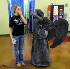 dr who weeping angel costume