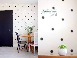 Our Diy Polka Dot Wall