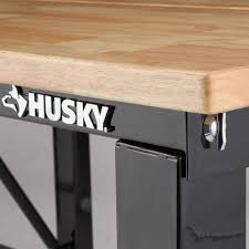 Husky 6ft Black Folding Adjustable