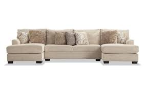 luxe cream 147 3 piece sectional
