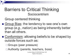 Critical Thinking Writing  Steps to Critical Thinking Writing and    