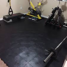 best gym floor over carpet for home