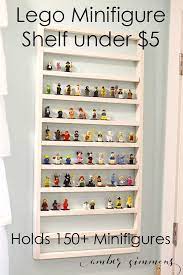 I wanted to find a way to display and store. How To Make This 5 Shelf To Display Over 150 Lego Minifigures Lego Minifigure Display Lego Room Lego Bedroom