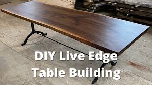 How To Build A Live Edge Table The Easy