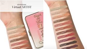 the new swatch me feature on sephora