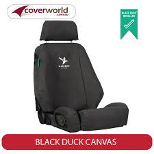 Black Duck Canvas Seat Covers