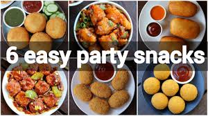 6 easy party snacks recipe must try