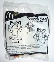 mcdonalds pokemon asia meowth happy