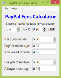 Paypal Fee For Receiving Money Calculator Share Dollar