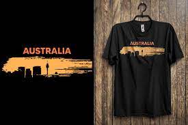australia t shirt design afbeelding