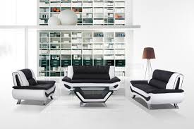 One strategy that can be useful in creating an uncluttered but highly personalized space is to choose your essential home furniture items carefully. 3032c 3pc Sofa Set In Black White Eco Leather By Vig