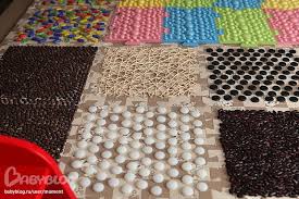 diy sensory rugs for kids montessori