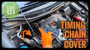 honda civic how to replace timing cover